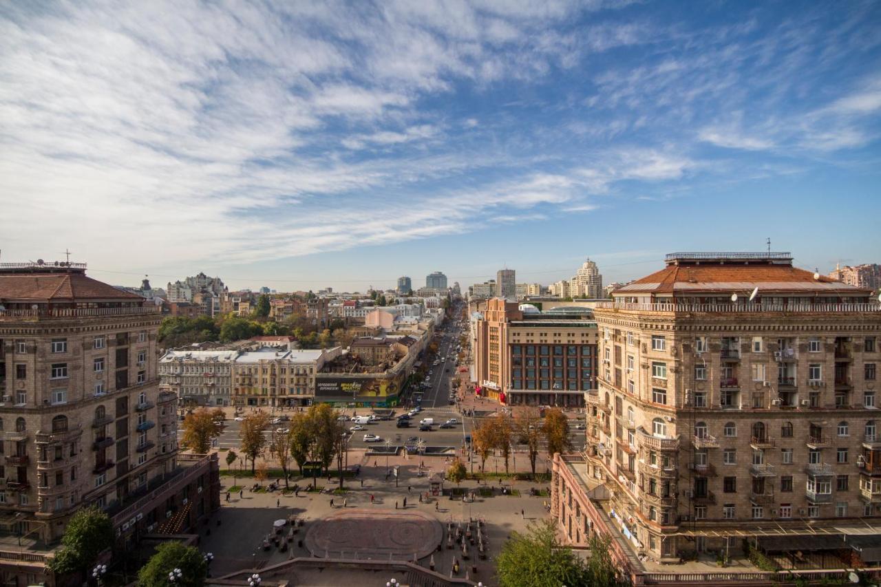 Central Apartments On Khreschatyk Kiev Dış mekan fotoğraf